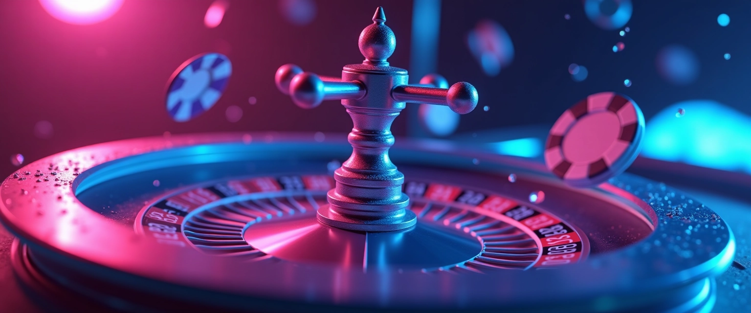 Neon casino vibes en eindeloze gokkasten